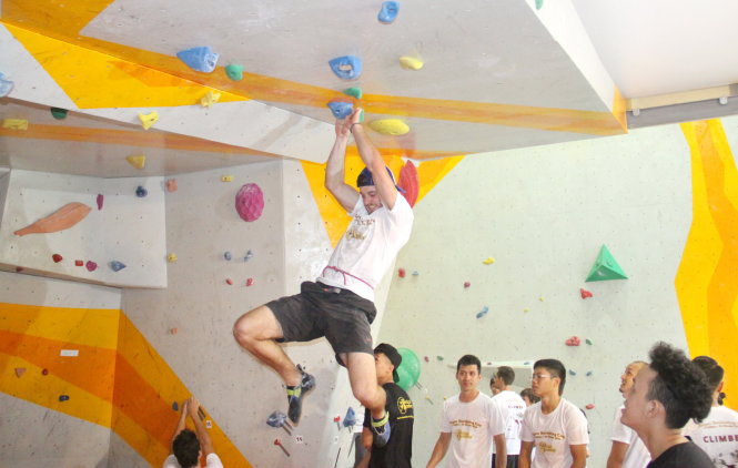 Visit the Ho Chi Minh City climbing gym that trains Son Doong porters