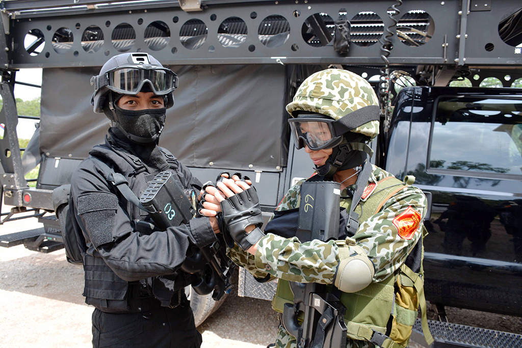 Vietnamese commandos join int'l counter-terrorism exercise