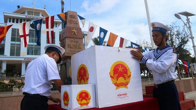 100% of voters turn out at Vietnam’s Spratly early ballot: district authorities