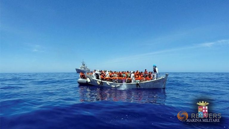 Rescued migrants say ship sank off Italy with hundreds aboard: NGO