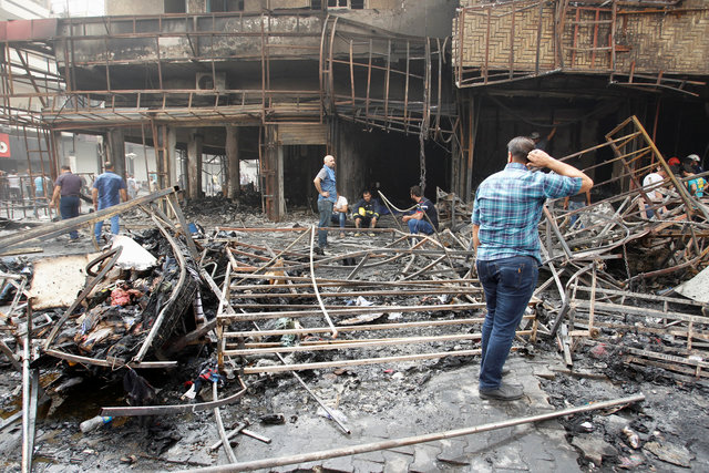 Nearly 120 killed in overnight Baghdad bombings claimed by IS