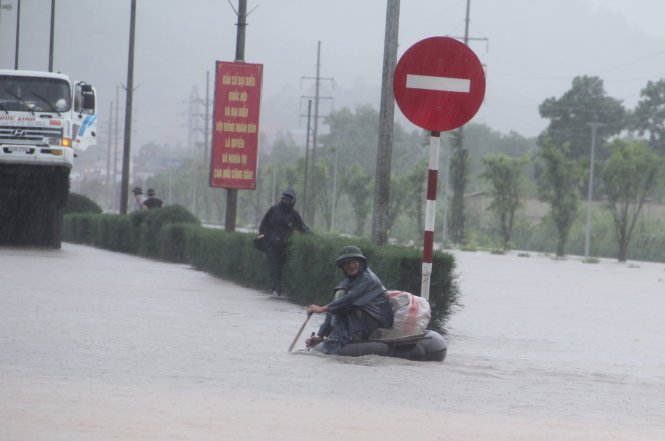 Man killed, woman wounded after torrential rain in northern Vietnam