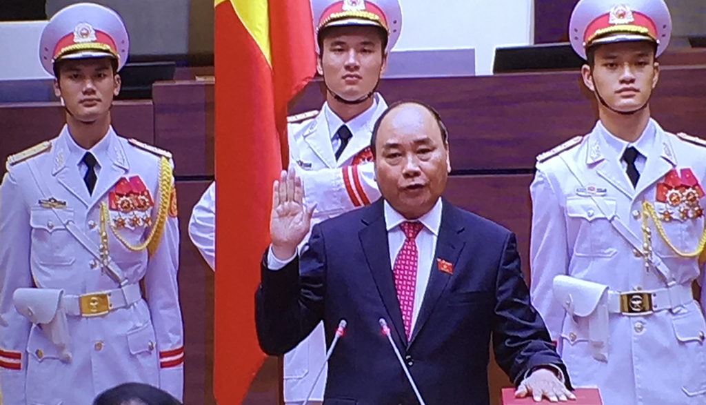 Re-elected Vietnamese premier addresses national development