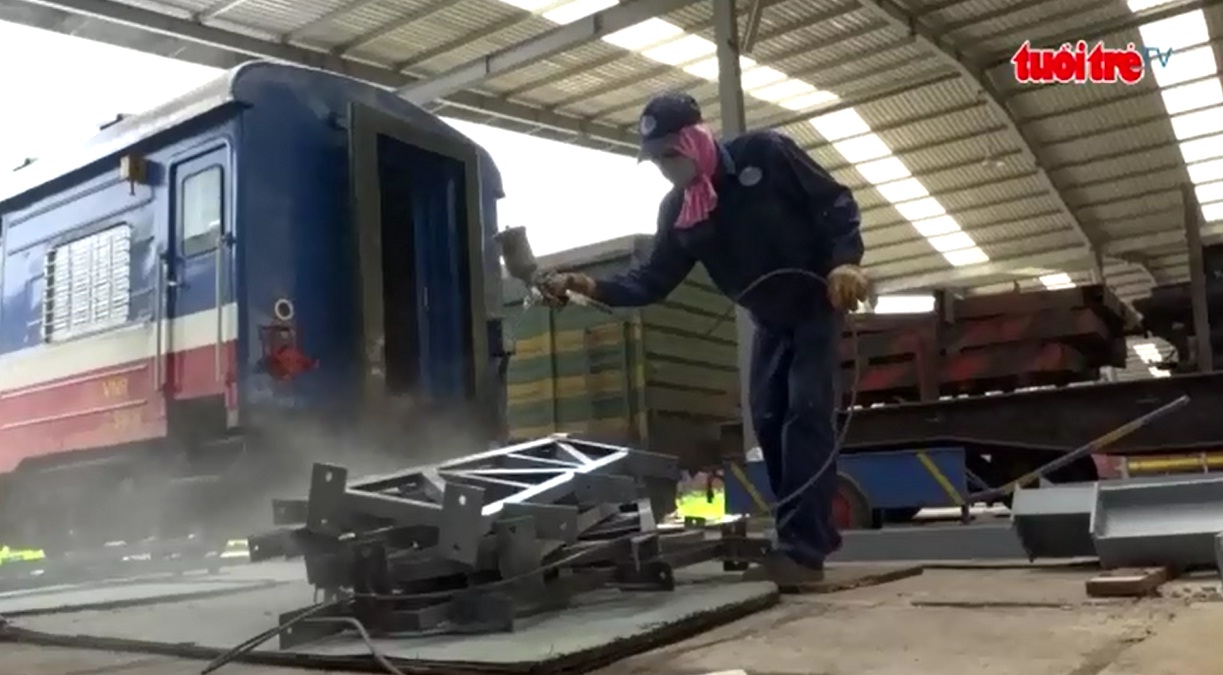 New lightweight, high-quality train car being built in Vietnam