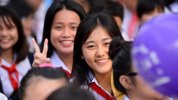 In Vietnam, the first day of school is a nationwide festival