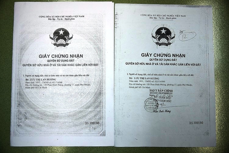 Fraudsters fake ownership certificates to deceive Ho Chi Minh City homebuyers