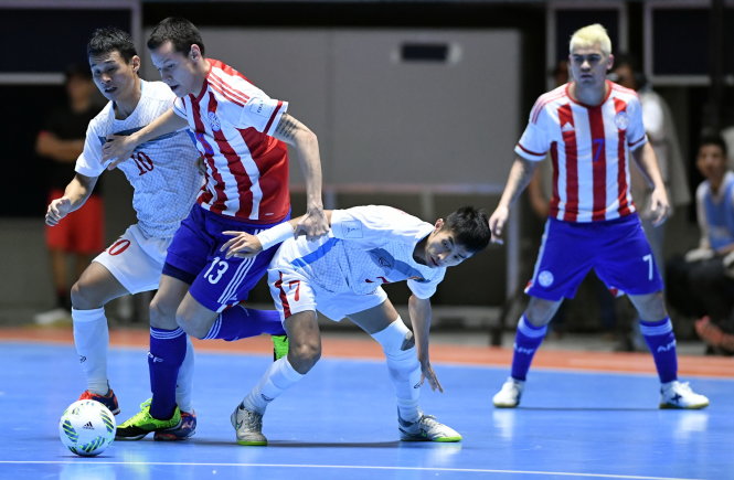 Vietnam suffer first loss at Futsal World Cup