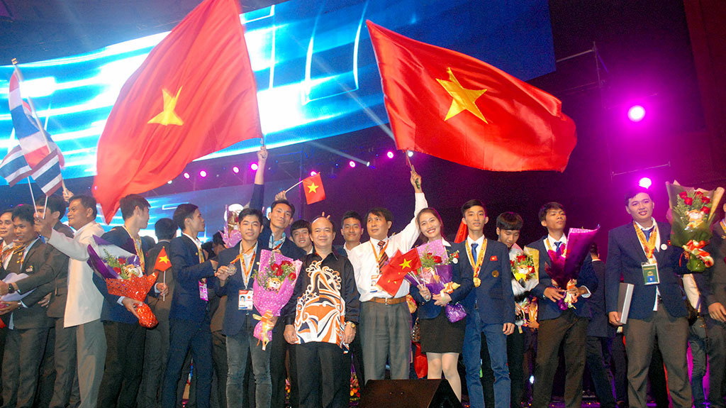 Vietnam bags ten gold medals, five silvers at ASEAN Skills Competition
