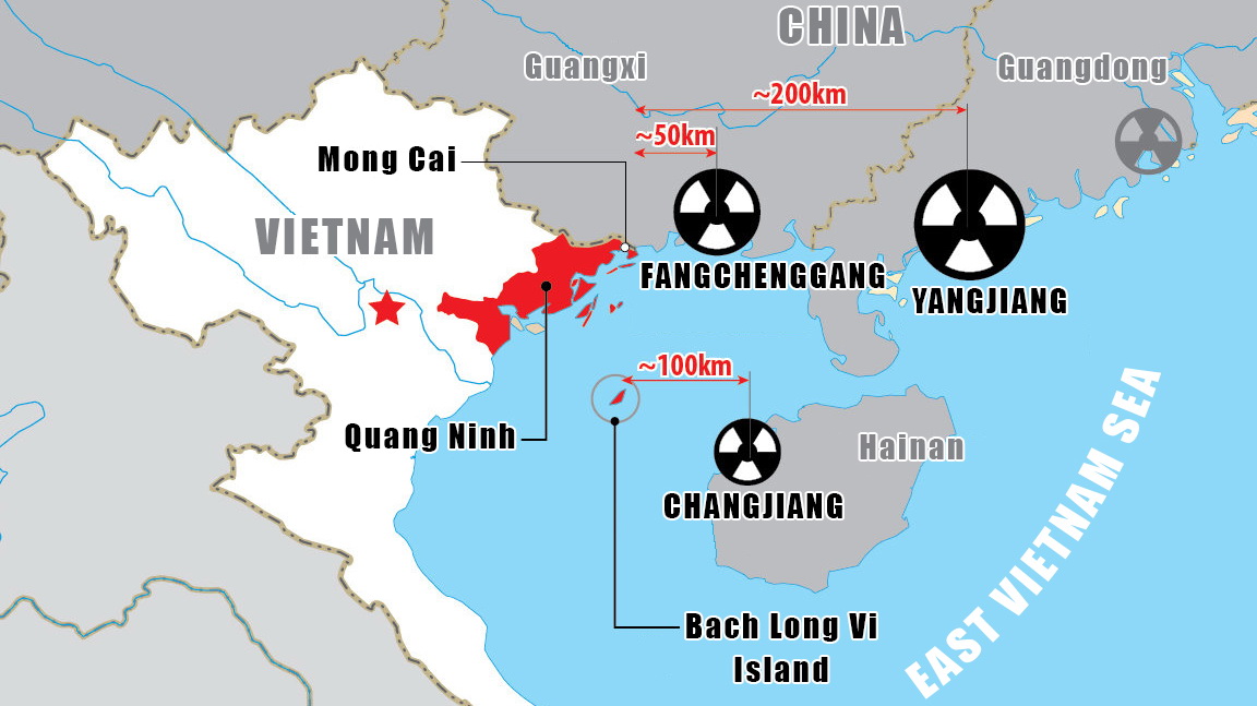 Vietnam seeks crisis response to Chinese border nuclear plants