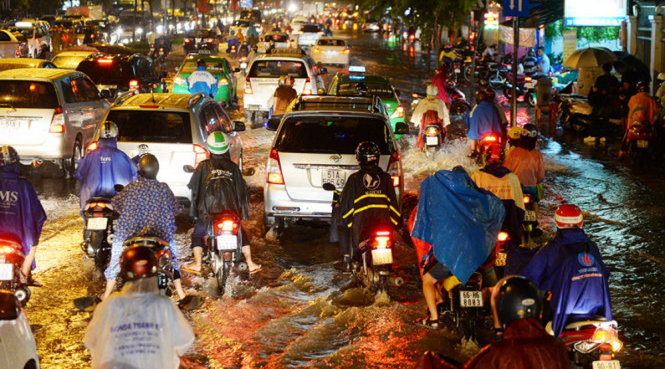 Rain anticipated in south, central Vietnam; tidal floods forecast