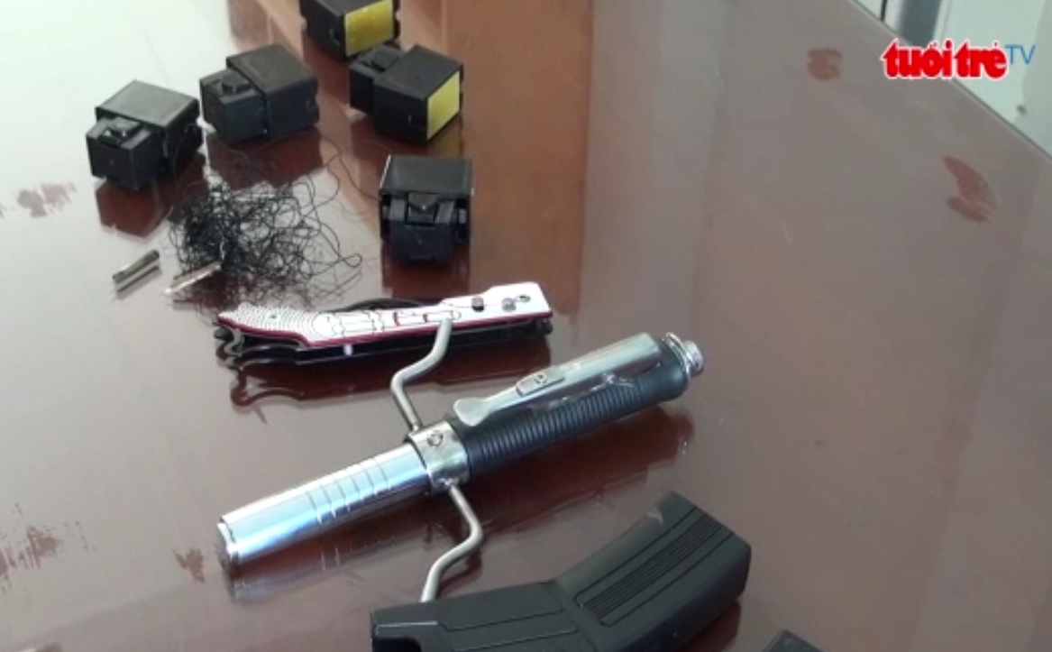 The public trade of Tasers and stun guns in Ho Chi Minh City