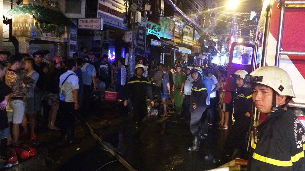 Man sets house on fire in Ho Chi Minh City’s Bui Vien area