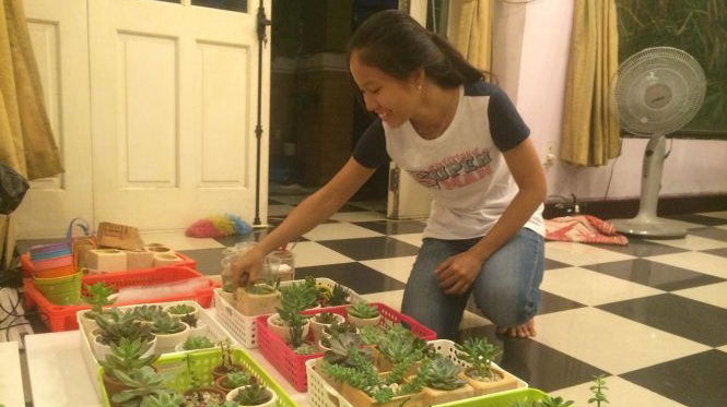 Vietnamese youths turn love for plants into business