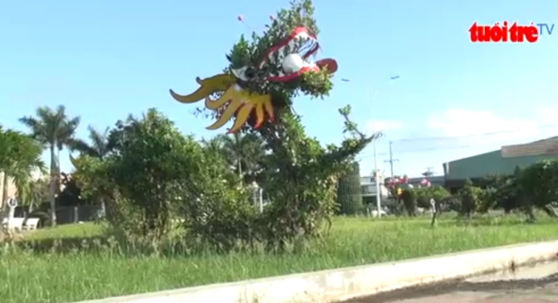 Over 80 tree statues erected in southern Sa Dec City