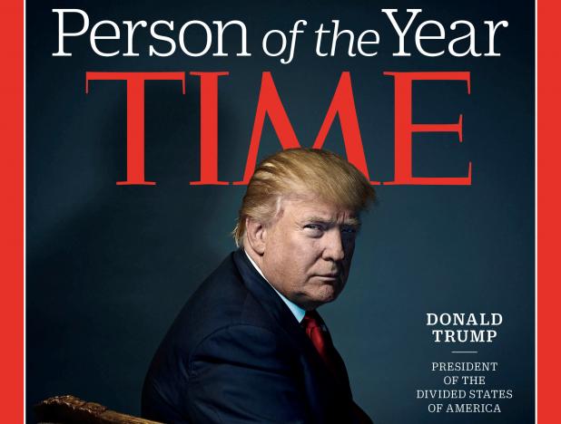 Time magazine names U.S. President-elect Trump Person of the Year