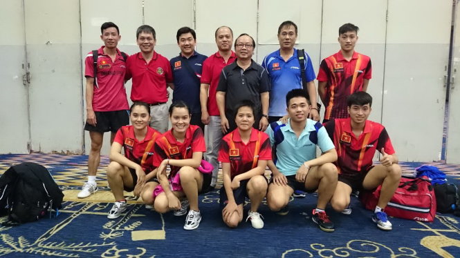 Vietnam claims haul of gold medals at SE Asia table tennis championship