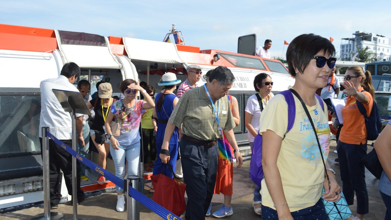 Italian cruise ship brings 2,000 visitors to Phu Quoc