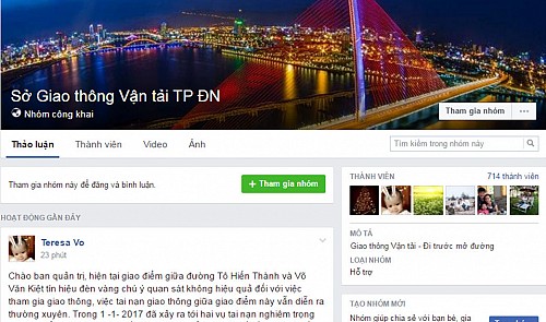 Da Nang transport department opens Facebook page to receive public tip-offs