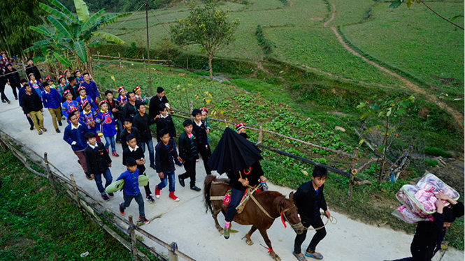 The three-day wedding ceremony of Phu La people in northern Vietnam