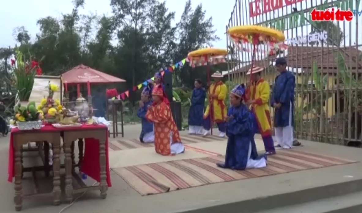 Centuries-old traditional village holds ceremony for Gods of Land