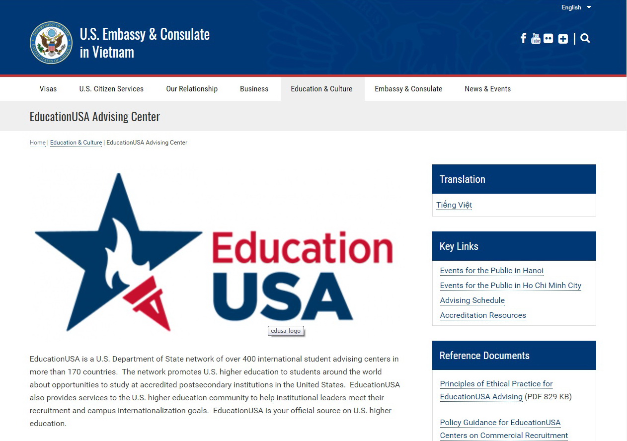 US embassy to hold higher education fair in Hanoi this week