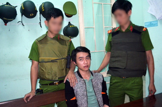 Bank robber arrested after eight-minute chase in Da Nang