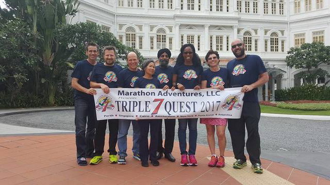 70-yr-old Vietnamese-American runner trumps ‘Triple 7’ marathon quest