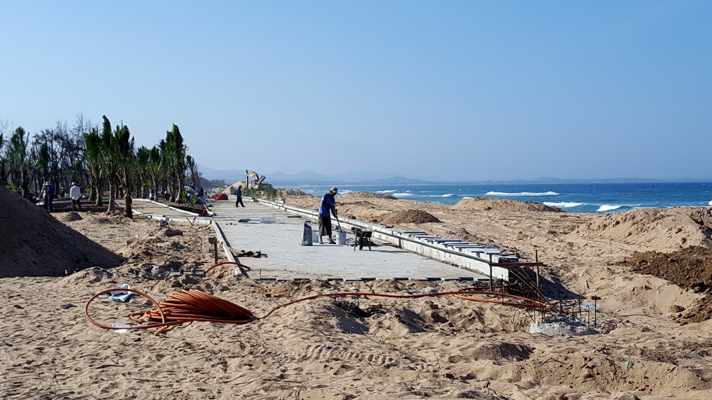 Vietnamese authorities building $3mn beachside park in Phu Yen