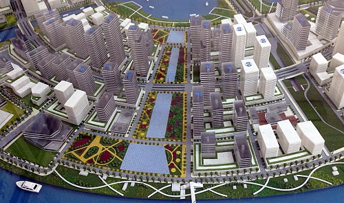 Saigon’s future Thu Thiem center to feature massive square