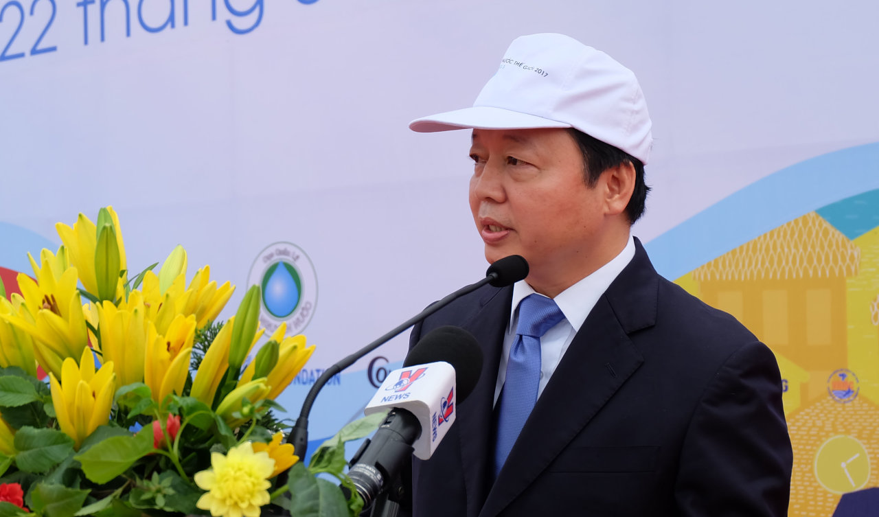 Environment minister urges water conservation in Vietnam