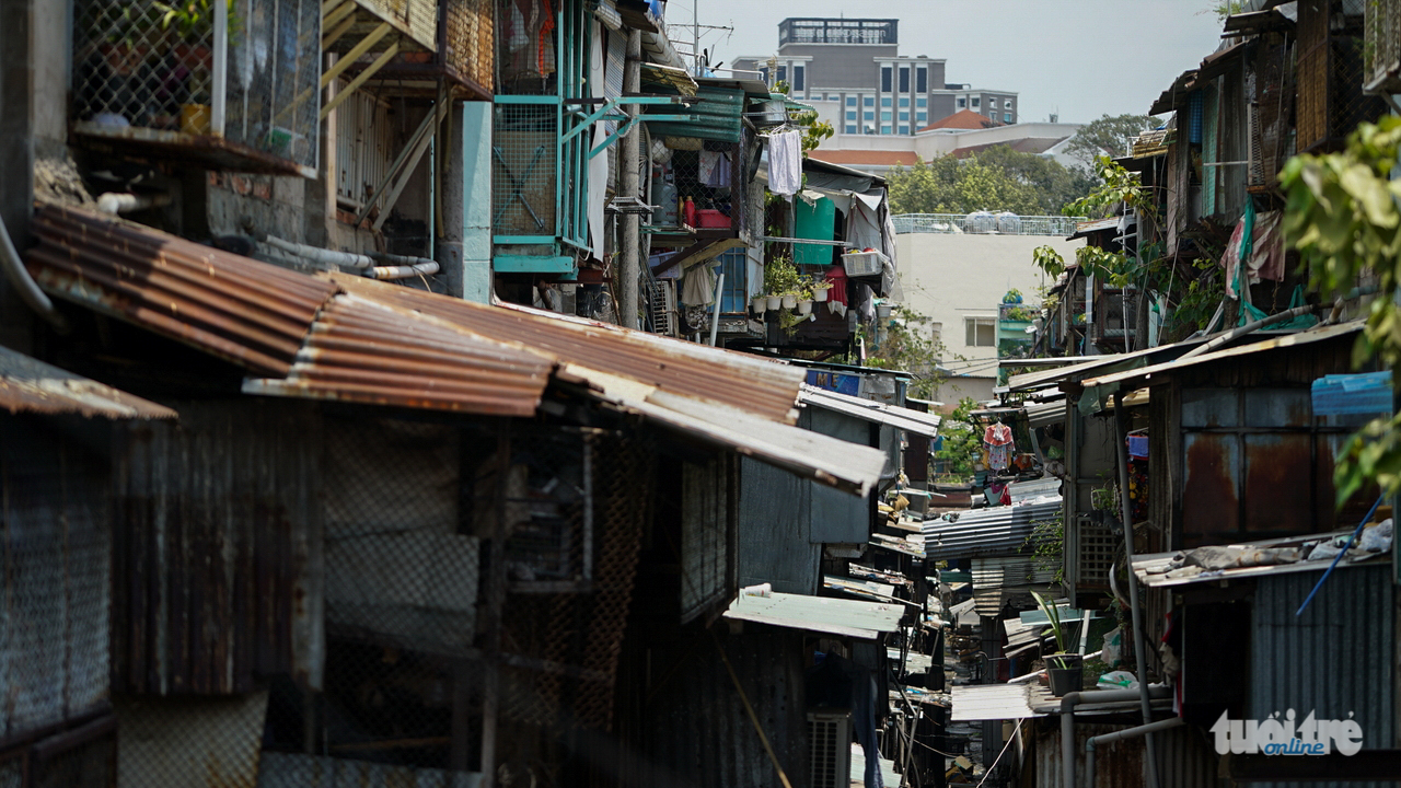 What’s it like living in tenements waiting to collapse in Saigon?
