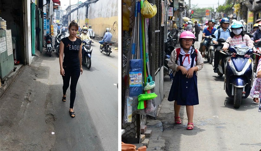 ‘No sidewalk’ streets a hard-to-solve issue in Ho Chi Minh City