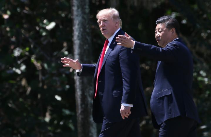 At U.S.-China summit, Trump presses Xi on trade, North Korea; progress cited