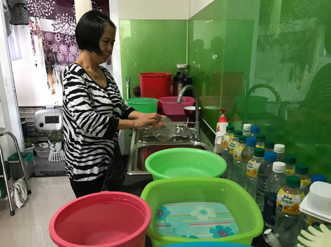 Residents in high-grade Saigon condo hit by water shortage