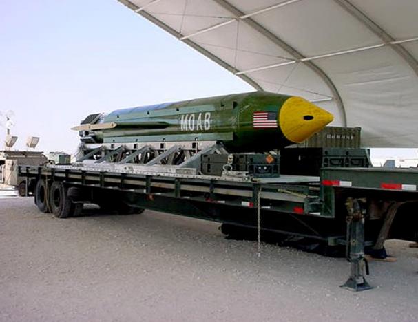 U.S. unleashes 'mother of all bombs' for first time in Afghanistan