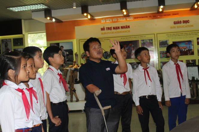 UXO victim works to educate in Vietnam
