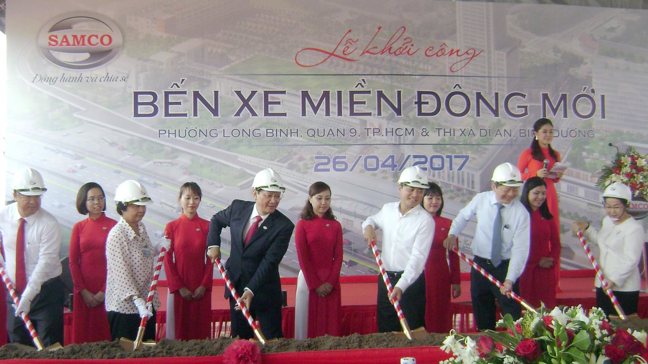 First sod turned on Ho Chi Minh City’s new Mien Dong Bus Station