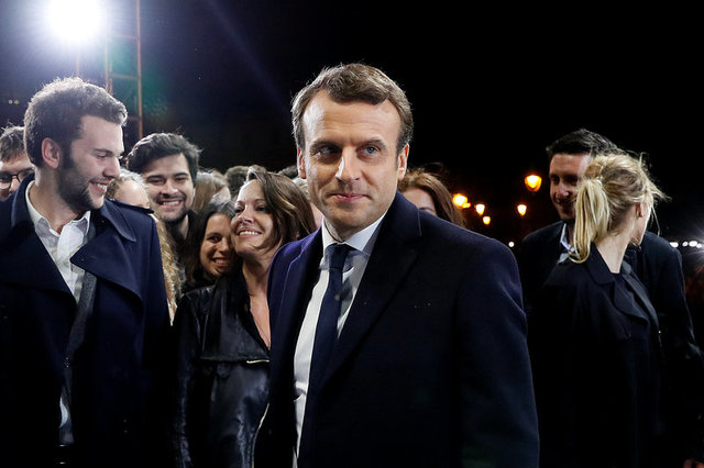 Macron elected French president: estimates