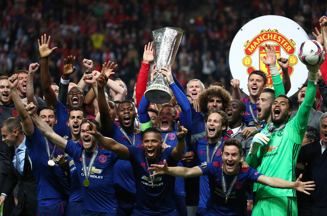 United outclass Ajax to win Europa League on emotional night