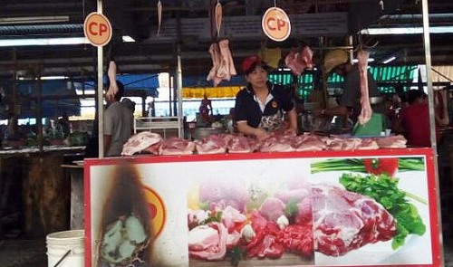 High-quality pork stall burned in suspected sabotage in southern Vietnam