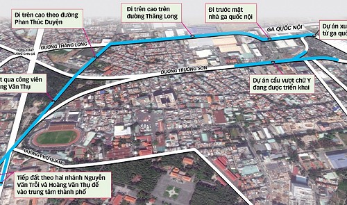 Elevated highway proposed to ease traffic pressure at Tan Son Nhat airport