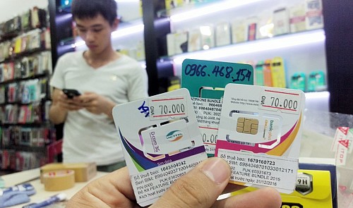 Vietnam clamps down on pre-paid SIM cards