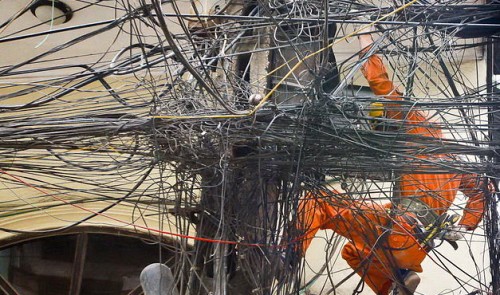 Saigon’s electrical ‘spider webs’ to become thing of the past