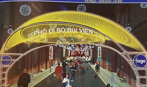 Bui Vien to turn into Ho Chi Minh City's second Walking Street next month
