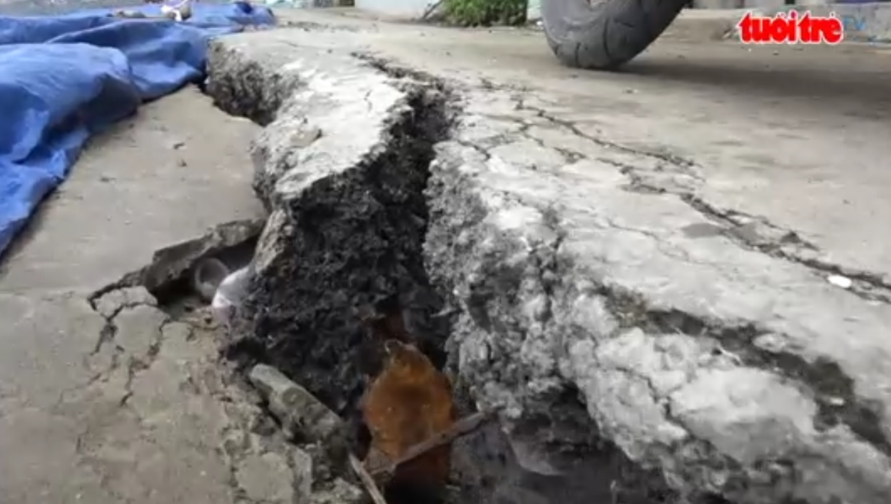 Subsidence increases in Ho Chi Minh City