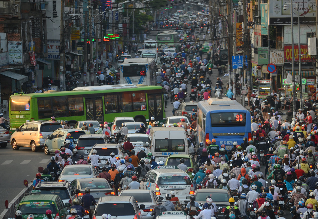Ho Chi Minh City plagued by 37 traffic congestion hotspots