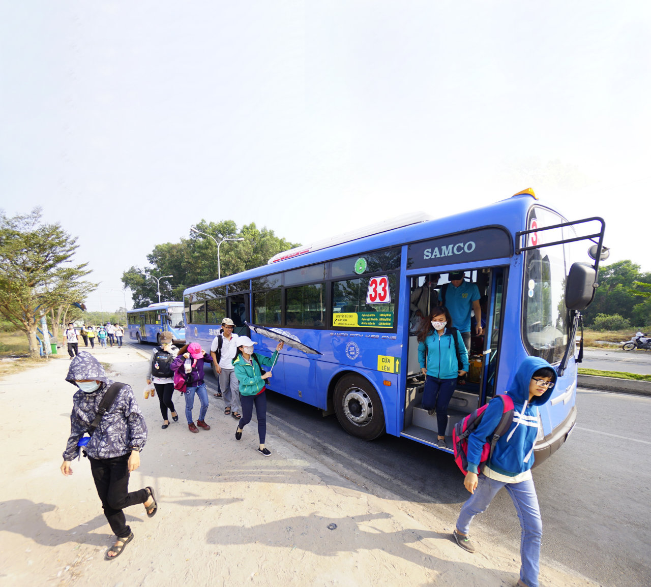 Ho Chi Minh City bus passenger number ascends