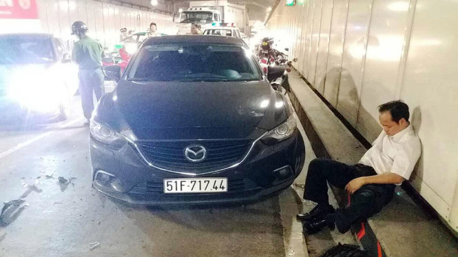 Reckless driver faces criminal charges over pile-up in Saigon River Tunnel