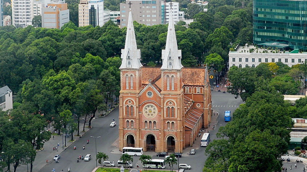 Major renovation underway at Saigon’s iconic Notre-Dame Cathedral