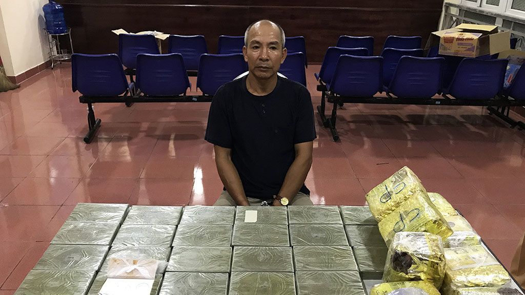 Police bust trans-national heroin, crystal meth ring in northern Vietnam